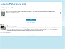 Tablet Screenshot of mahaulepu.blogspot.com