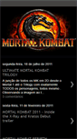 Mobile Screenshot of mortalkombatbrasilmk.blogspot.com