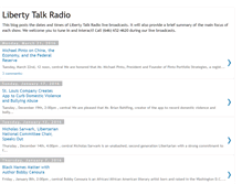 Tablet Screenshot of libertariantalkradio.blogspot.com