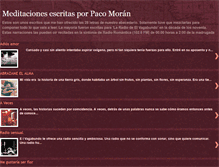 Tablet Screenshot of narracionespacomoran.blogspot.com