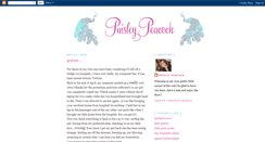 Desktop Screenshot of paisleypeacock.blogspot.com