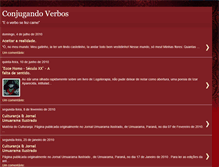 Tablet Screenshot of conjugando-verbos.blogspot.com