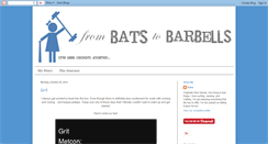 Desktop Screenshot of batstobarbells.blogspot.com