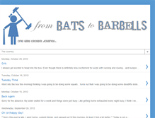 Tablet Screenshot of batstobarbells.blogspot.com