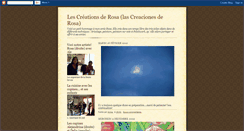 Desktop Screenshot of lescreationsderosa.blogspot.com