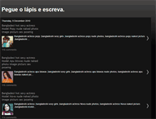 Tablet Screenshot of pegueolapiseescreva.blogspot.com
