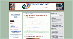 Desktop Screenshot of excedentesdoinss.blogspot.com