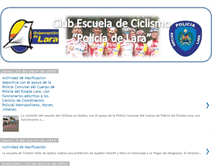 Tablet Screenshot of ciclismopoliciadelara.blogspot.com