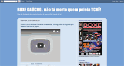 Desktop Screenshot of boxegaucho.blogspot.com
