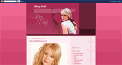 Desktop Screenshot of hilaryduff-club.blogspot.com