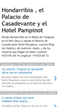 Mobile Screenshot of hotelpampinot.blogspot.com