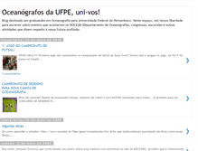 Tablet Screenshot of oceanografia-ufpe.blogspot.com