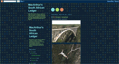 Desktop Screenshot of macsledger.blogspot.com