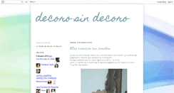 Desktop Screenshot of decorosindecoro.blogspot.com