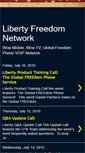 Mobile Screenshot of libertyfreedomnetwork.blogspot.com