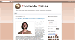 Desktop Screenshot of incubandoideias.blogspot.com