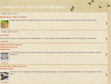 Tablet Screenshot of musingsmilkandhoney.blogspot.com