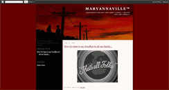 Desktop Screenshot of maryannaville.blogspot.com