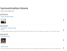 Tablet Screenshot of hyvinvointivaltionhistoria.blogspot.com
