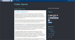 Desktop Screenshot of colliersports.blogspot.com