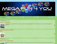 Tablet Screenshot of megafun4you.blogspot.com