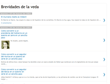 Tablet Screenshot of brevidadesdelaveda.blogspot.com