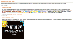 Desktop Screenshot of bernardthebus.blogspot.com