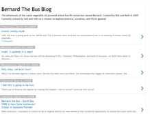 Tablet Screenshot of bernardthebus.blogspot.com