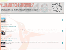 Tablet Screenshot of clubatleticoestudiantes.blogspot.com