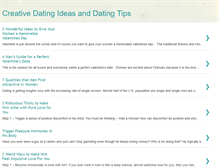 Tablet Screenshot of dating-ideas-and-tips.blogspot.com