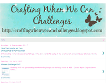 Tablet Screenshot of craftingwhenwecanchallenges.blogspot.com
