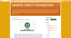 Desktop Screenshot of onnyfahamsyah.blogspot.com