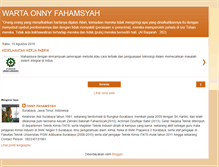 Tablet Screenshot of onnyfahamsyah.blogspot.com