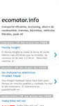 Mobile Screenshot of ecomotorinfo.blogspot.com