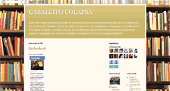 Desktop Screenshot of caballitocolapsa.blogspot.com