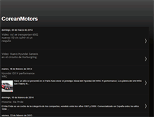 Tablet Screenshot of coreanmotors.blogspot.com