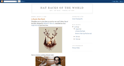 Desktop Screenshot of hat-racks.blogspot.com