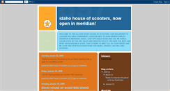 Desktop Screenshot of idahohouseofscooters.blogspot.com