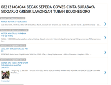 Tablet Screenshot of becaksepedagowescinta.blogspot.com