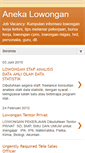 Mobile Screenshot of anekalowongan.blogspot.com