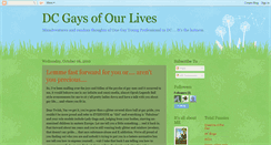 Desktop Screenshot of dcgaysofourlives.blogspot.com
