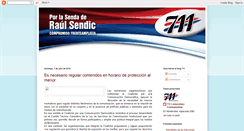 Desktop Screenshot of lista711frenteamplio.blogspot.com