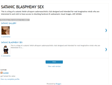 Tablet Screenshot of evilsex.blogspot.com