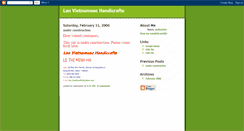 Desktop Screenshot of lan-handicrafts.blogspot.com