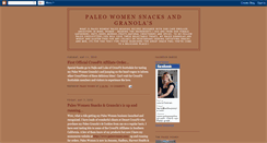 Desktop Screenshot of paleowomen.blogspot.com