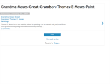 Tablet Screenshot of grandma-moses.blogspot.com