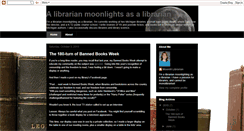 Desktop Screenshot of moonlit-librarian.blogspot.com