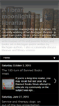 Mobile Screenshot of moonlit-librarian.blogspot.com