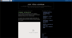 Desktop Screenshot of joayogaashram.blogspot.com