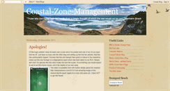 Desktop Screenshot of coastal-zone-management.blogspot.com